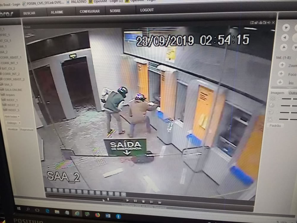 Imagem de Ladrões tentaram explodir caixas eletrônicos do BB em Gouvelândia
