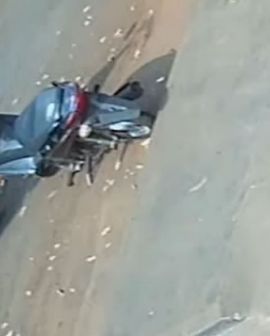 Imagem de Câmeras de segurança flagram ladrão levando moto em Rio Verde