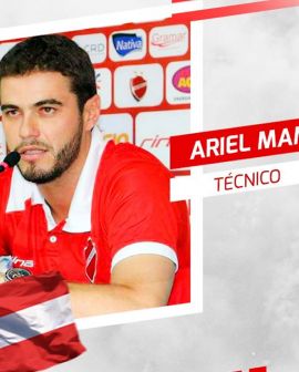 Imagem de Vila Nova anuncia Ariel Mamede como técnico