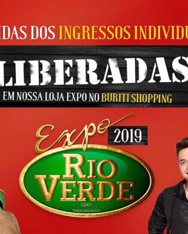 Imagem de Liberadas as vendas dos ingressos individuais da Expo Rio Verde 2019