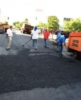 Imagem de Rua Joaquim Vaz recebe recapeamento