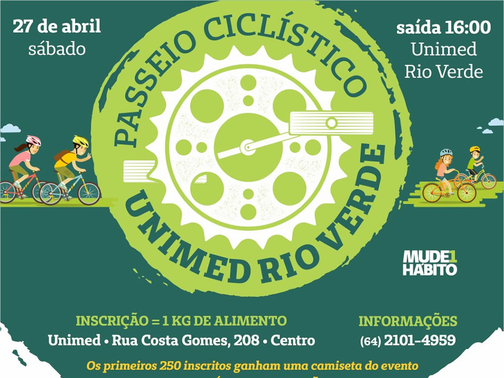 Imagem de Unimed realizará 11ª edição do Passeio Ciclístico