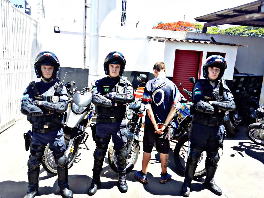Imagem de Guarda Civil prende suspeito de furto em Rio Verde