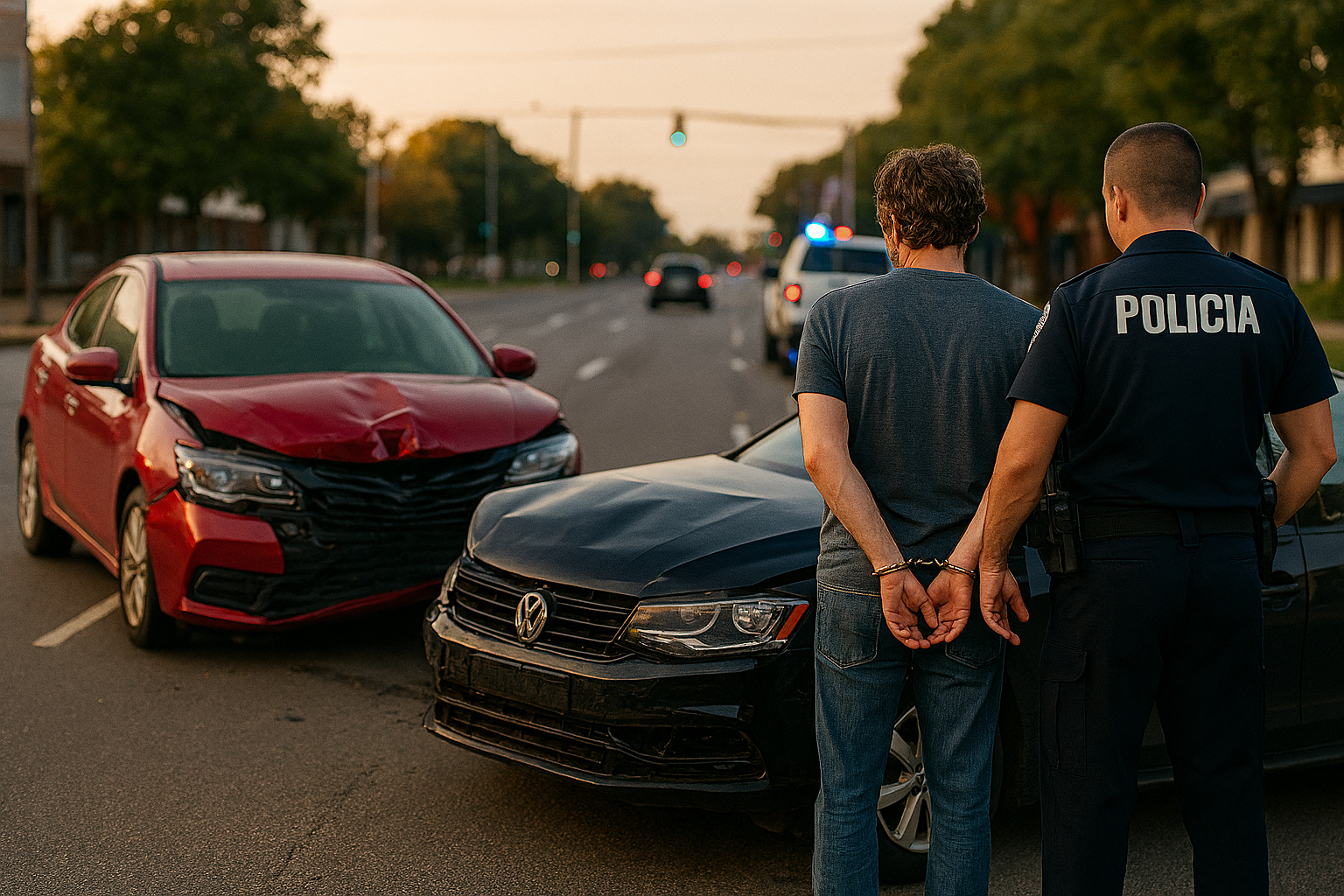 Imagem de Acidente na Avenida 75 em Rio Verde Envolve Condutor com Sinais de Embriaguez