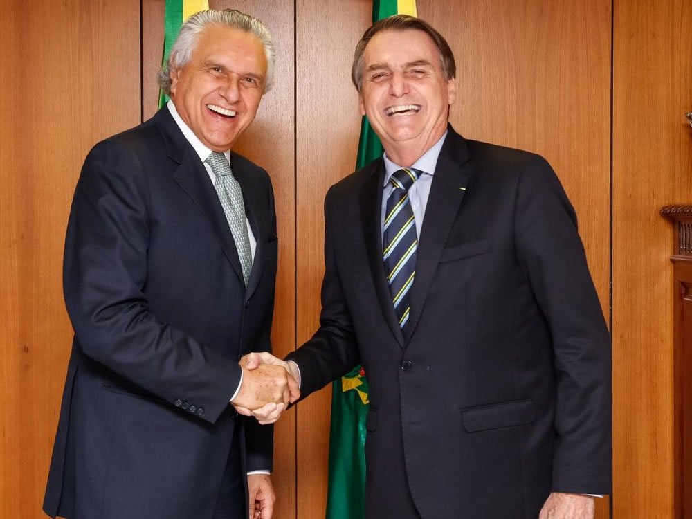 Imagem de Caiado discutirá com Bolsonaro momento fiscal de Goiás