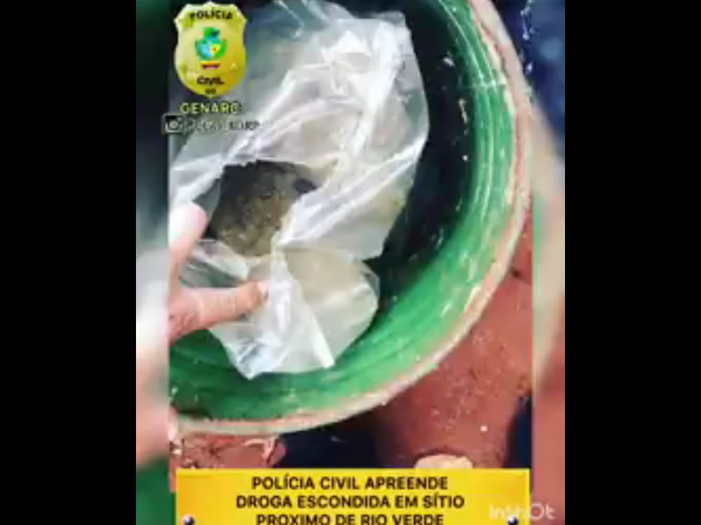 Imagem de Polícia Civil encontra muita droga na zona rural de Rio Verde