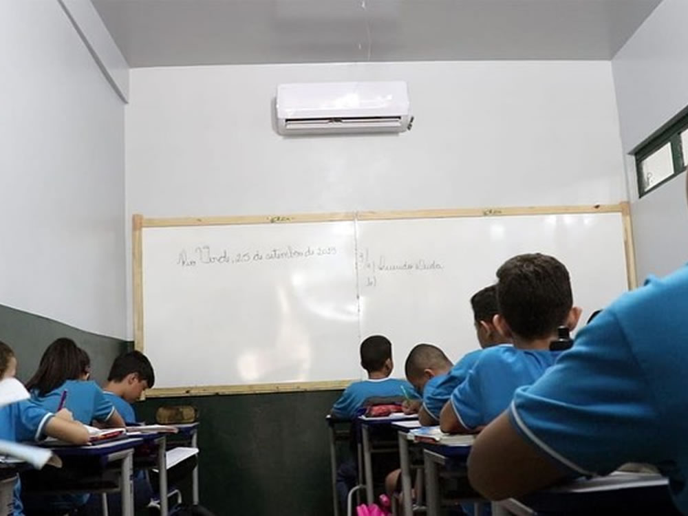 Imagem de Prefeitura atinge 100% de climatização das Escolas Municipais
