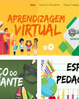 Imagem de Prefeitura de Rio Verde lança site para complementar aulas online