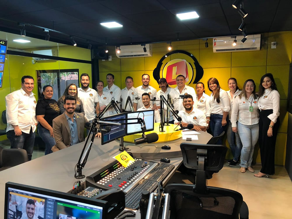 Imagem de Rádio Líder Rio Verde comemora 10 anos e inaugura novo estúdio
