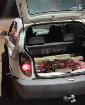 Imagem de Motorista de aplicativo preso ao transportar droga em Rio Verde