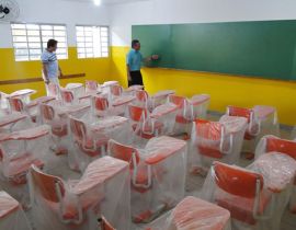 Imagem de Escola do Gameleira perto da conclusão