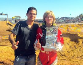 Imagem de Fera no motocross