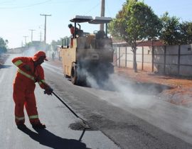 Imagem de Obras de asfalto no Dom Miguel perto do fim