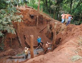 Imagem de Pontes da zona rural caem e deixam região isolada