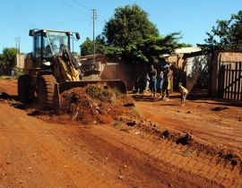 Imagem de Moradores comemoram obras de asfaltamento