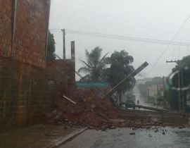 Imagem de Chuva forte provoca estragos em Rio Verde