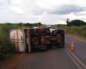 Imagem de Capotamento na BR-060