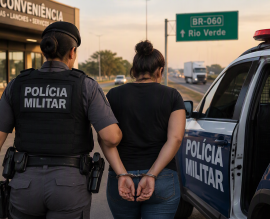 Imagem de Foragida por tráfico de drogas é presa pela Polícia Militar às margens da BR-060
