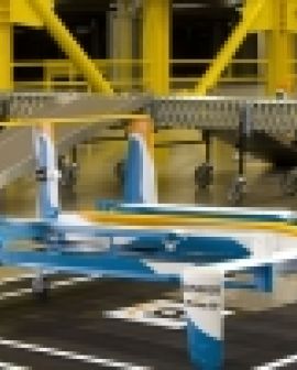 Imagem de Amazon apresenta novo drone para fazer entregas
