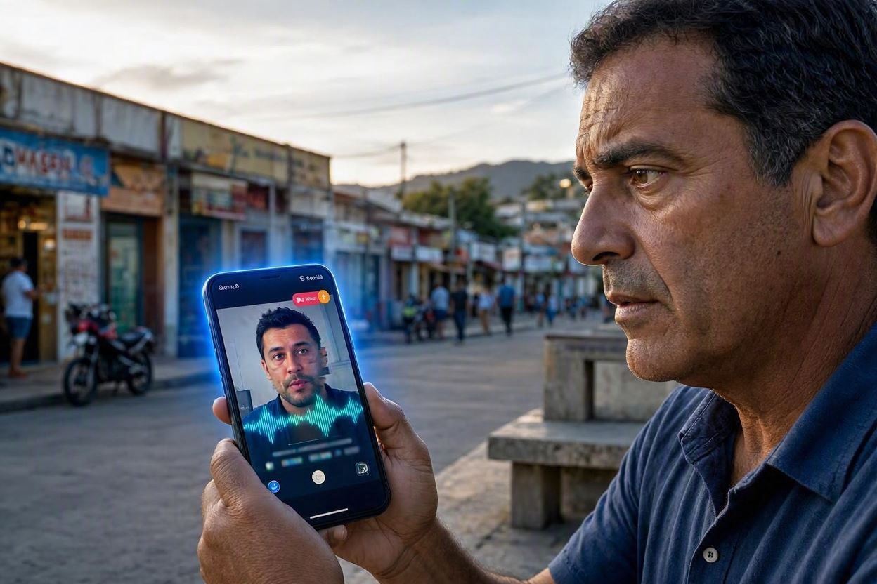 Imagem de Voz clonada e vídeos falsos: golpes com inteligência artificial preocupam moradores de Rio Verde