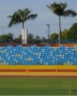 Imagem de Marconi pintou estádio com cores do partido