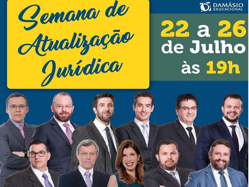 Imagem de Damásio Educacional realiza Semana de Atualização Jurídica