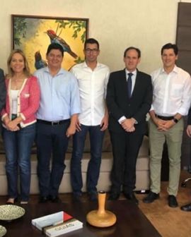 Imagem de Daniel Vilela visita Lissauer e cita postura de independência da Alego