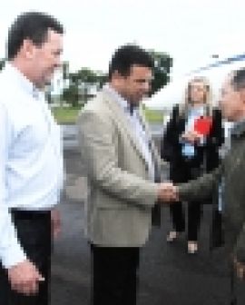 Imagem de Ministro dos Transportes visitou obras da Norte-Sul