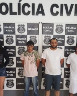 Imagem de Quadrilha de pistoleiros é presa em flagrante