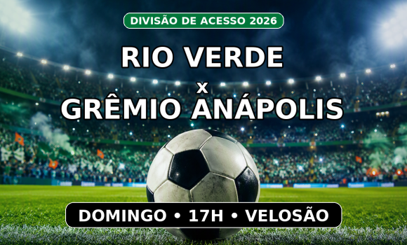 Imagem de Rio Verde recebe o Grêmio Anápolis de olho na terceira vitória seguida