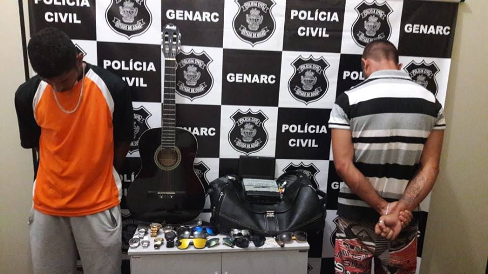 Imagem de Dupla presa pela Polícia no Jardim das Margaridas