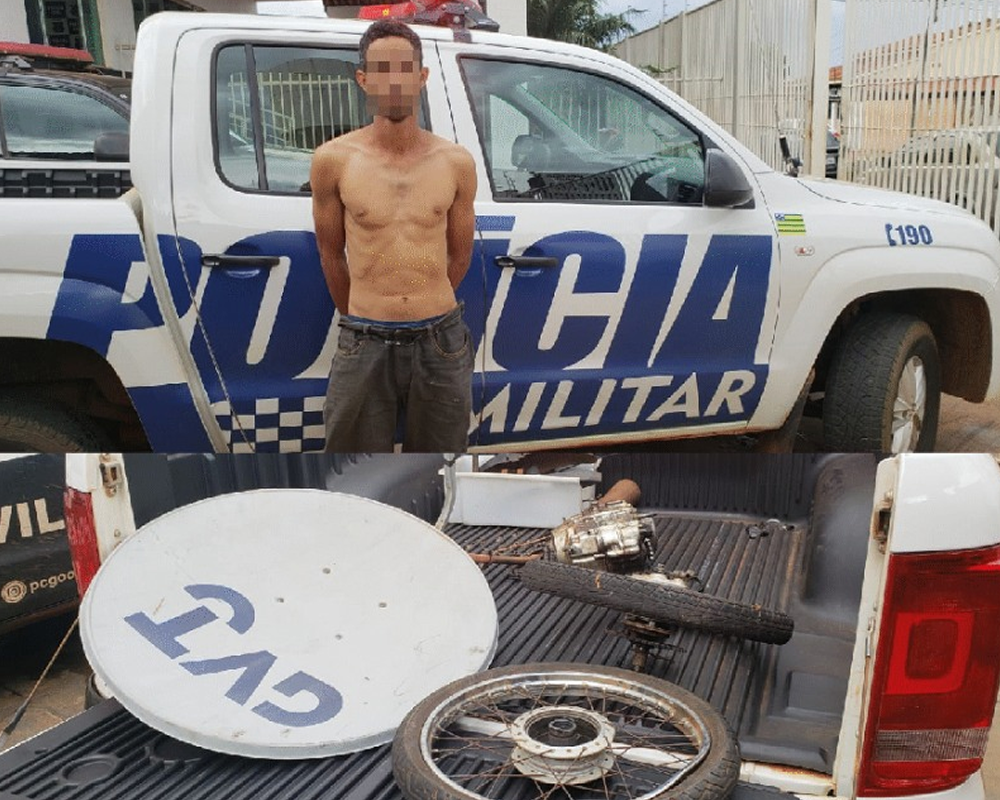 Imagem de Polícia Militar descobre desmanche em Rio Verde