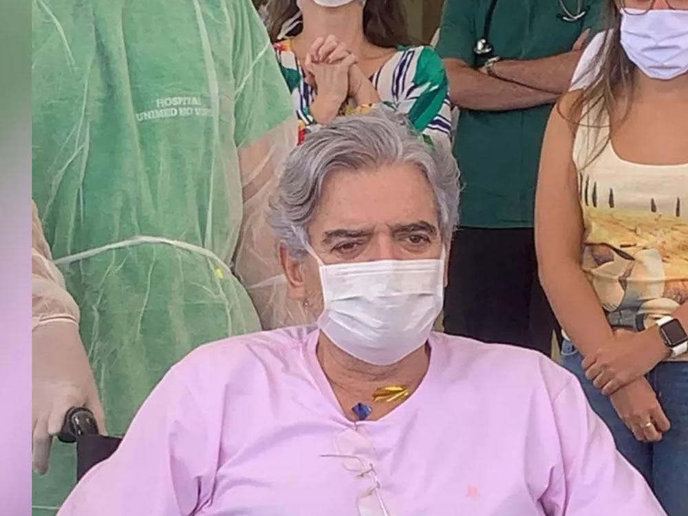 Imagem de Rio-verdense tem alta após ficar mais de um mês internado com coronavírus