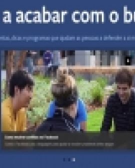 Imagem de Facebook cria central de prevenção ao bullying no Brasil