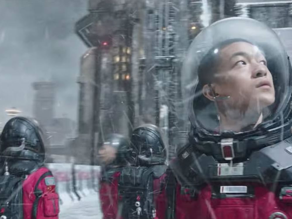 Imagem de 'The Wandering Earth', superprodução chinesa de ficção científica, explode nas bilheterias