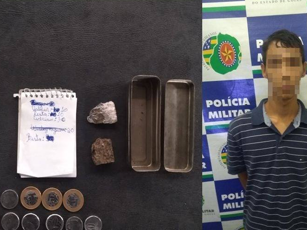 Imagem de Suspeito de tráfico preso no Santa Cruz