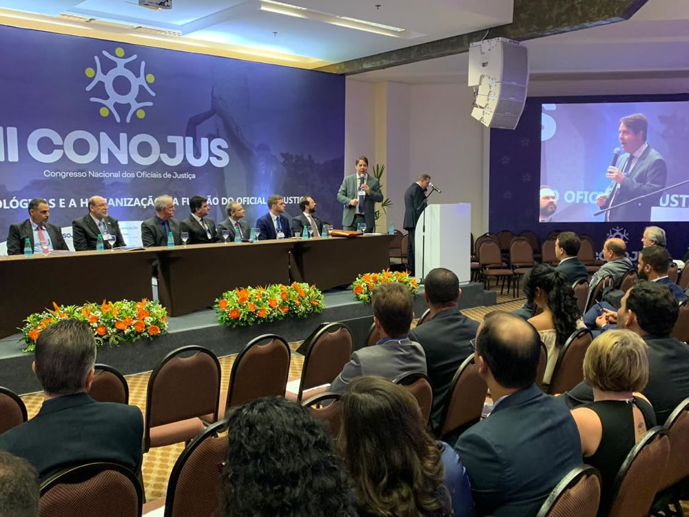Imagem de Karlos Cabral participa de Congresso Nacional dos Oficiais de Justiça