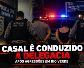 Imagem de Casal é conduzido à delegacia após agressões mútuas no Bairro Santo Agostinho