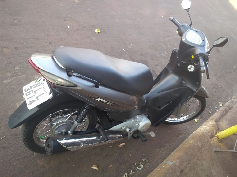 Imagem de Guarda Civil recupera Biz roubada em Quirinópolis