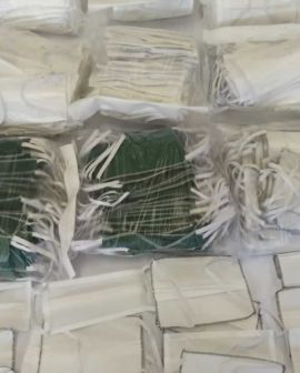 Imagem de Detentos produzem milhares de máscaras por dia