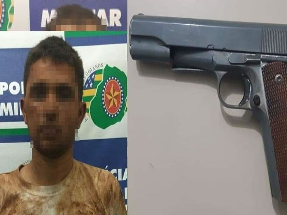 Imagem de Autor de roubo em Rio Verde é preso