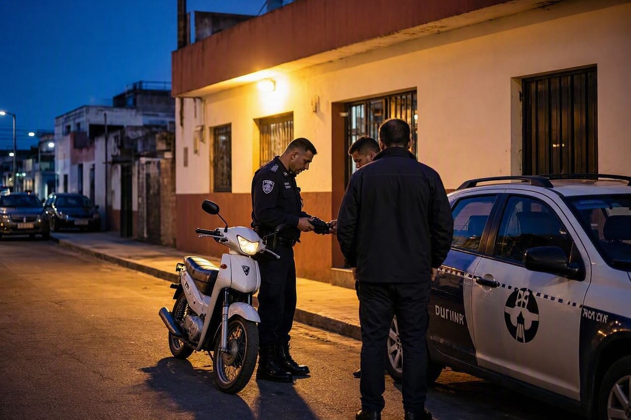 Imagem de Polícia recupera ciclomotor furtado em frente a restaurante de Rio Verde