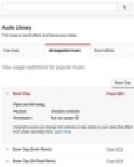Imagem de YouTube avisa se música usada em vídeo é protegida por direito autoral