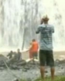 Imagem de Corpos de jovens desaparecidos no Rio São Thomaz são encontrados