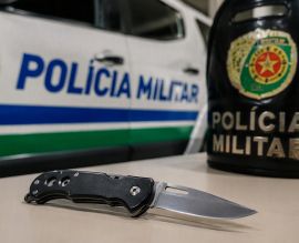 Imagem de Homem é detido após desobedecer ordem policial em comércio no Centro de Rio Verde
