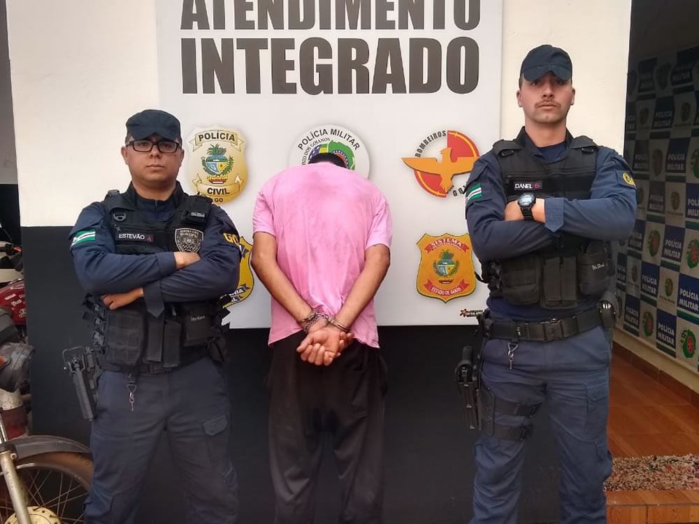 Imagem de Autor de furto preso em bar da Vila Mutirão