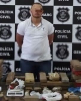 Imagem de Acusado de tráfico detido no Bairro Popular