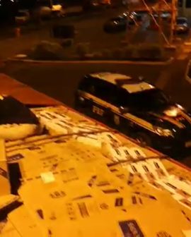 Imagem de PRF prende carga de cigarros milionária em Rio Verde