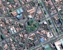 Imagem de Praça dividida na Augusta Bastos