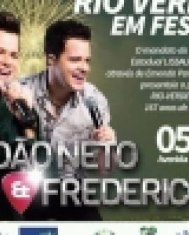 Imagem de João Neto & Frederico animam aniversário de Rio Verde
